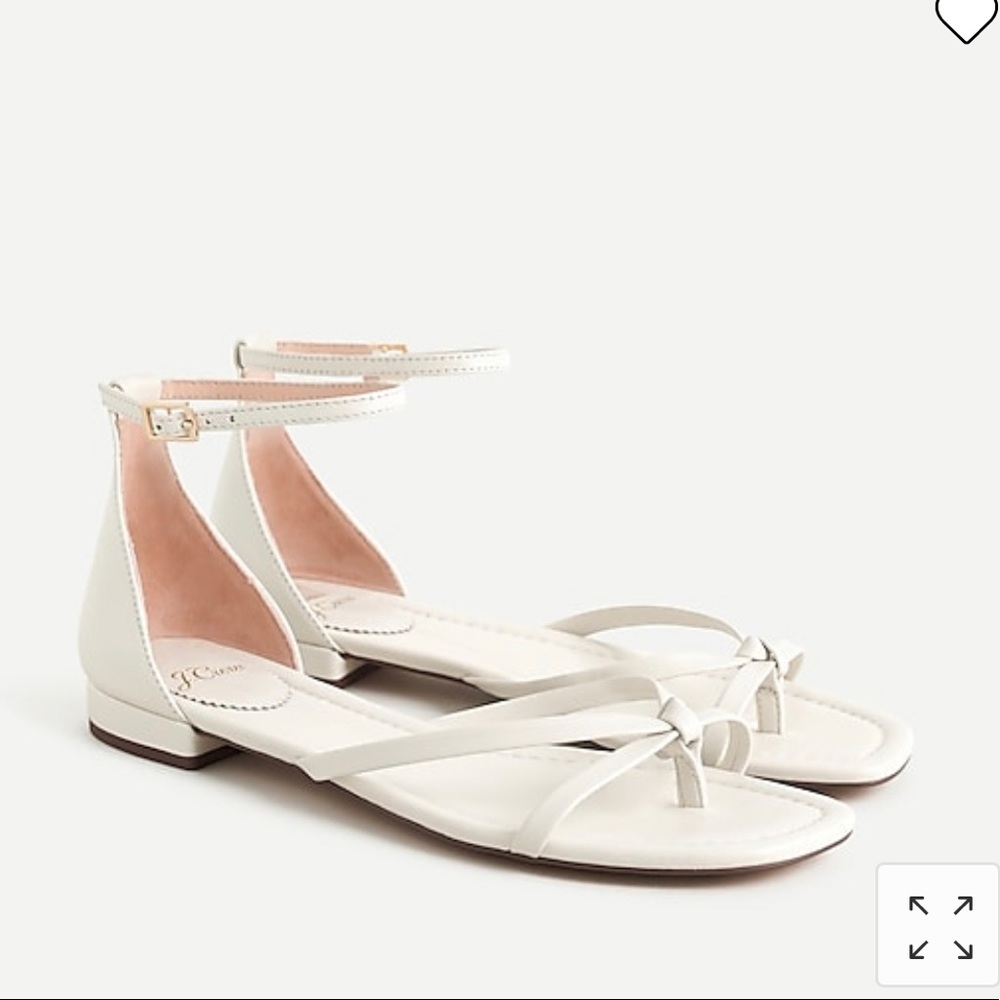 JCrew Abbie Sandals NWOT size 8